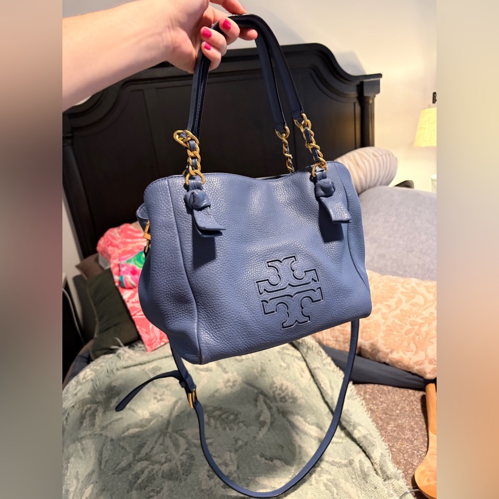 Tory Burch Blue Shoulder Bag